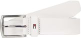 Tommy Hilfiger New Denton 3.5 Belt Am0am08360 herenriem, wit (Optic White), 90