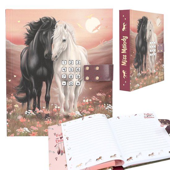 Depesche Miss Melody dagboek met code
