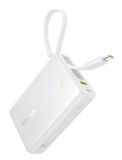 Baseus PicoGo Lithium-Polymeer (LiPo) 10000 mAh Wit