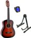 LaPaz guitare classique 1/2 - incl. statif et accordeur - LaPaz 002 - Brun