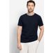 OLYMP Casual Regular Fit T-Shirt ronde hals marine, Effen