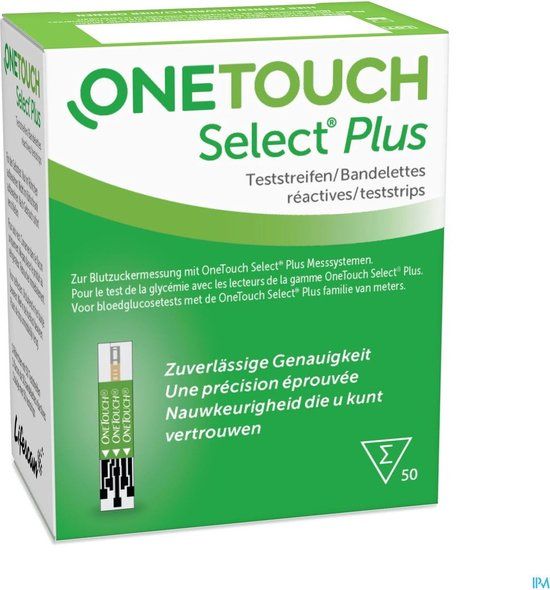 LifeScan One Touch Select Plus 50 teststrips