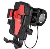 Hoco Telefoonhouder Motor - Universele Houder voor Fiets, Step, Kinderwagen en Scooter