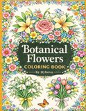 Botanical Flowers Coloring Book by Dybova