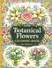 Botanical Flowers Coloring Book by Dybova