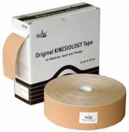 Nasara Kinesiologytape - 32 meter x 5 cm - beige