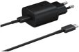 Samsung Originele Samsung 25W Power Adapter met USB-C Kabel 1.8 Meter 3A Zwart