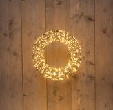 Merkloos Anna's Collection Krans metaal 1200LED flash IP44 met timer en dimmer 36x8cm classic warm