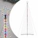 vidaXL LED-kerstboom 789 LEDs Kleurrijk 480 cm