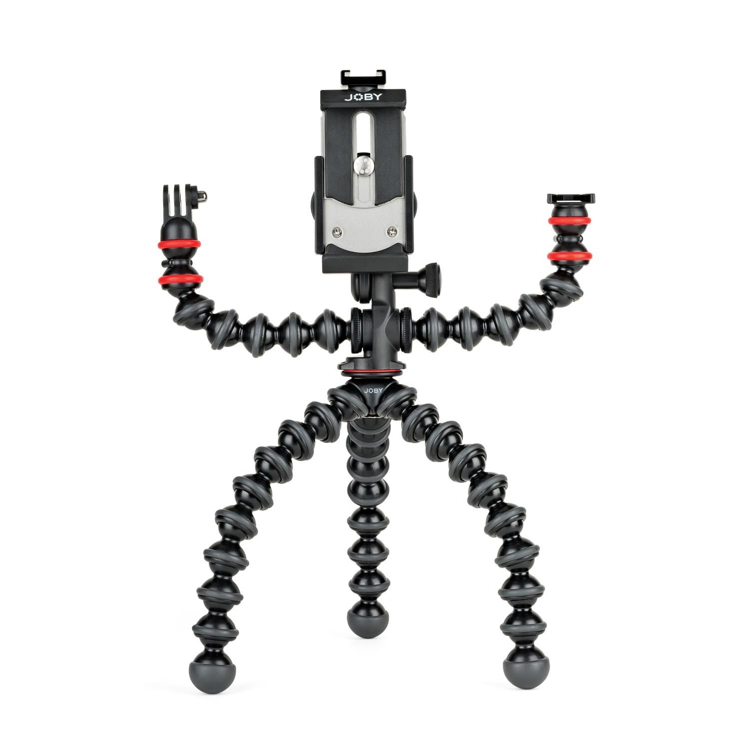 Joby GorillaPod Mobile Rig - Smartphone/Tablet Tripod - Black/Coral