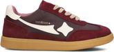 Ton & Ton Meisjes Lage sneakers Vilde - Bordeaux - Suède - Maat 24