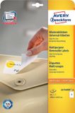 Avery Afneembare Etiketten - Wit - 199,6 x 143,5 mm - 50 stuks
