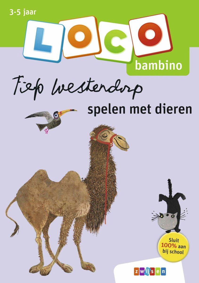 Zwijsen Loco Bambino - Fiep Westendorp Spelen met Dieren - Educatief spel