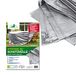 Rainexo Beschermhoes, zeer scheurvast voor 1 tafel, rond, 2,15 x 0,90 m, zilver/grijs