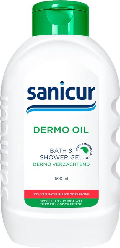 Sanicur Bad &amp; douchegel dermo oil - 500ml