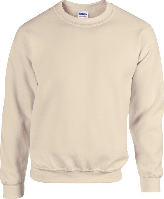 Gildan Zware Blend Unisex Adult Crewneck Sweatshirt voor volwassenen (Zand)