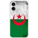 Apple iPhone 16 Drapeau algerie Verstevigd hoesje met sublimatie bedrukking
