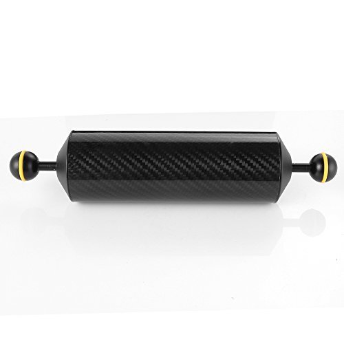 FOTGA 275mm / 10.8"carbon fiber float vlotterarm dubbele bal Buoyancy drijfarm voor onderwater camerasysteem