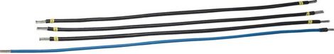 Hager Toegangskabelboom, universeel, type Y872E, 25 mm², 4-polig, lengtes L1, L2, L3, N = 700, 700, 700, 800 mm, H/H