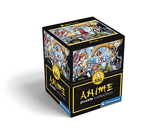 Clementoni - Puzzel 500 Stukjes High Quality Collection Anime Cube One Piece, Puzzel Voor Volwassenen en Kinderen, 14-99 jaar, 35136
