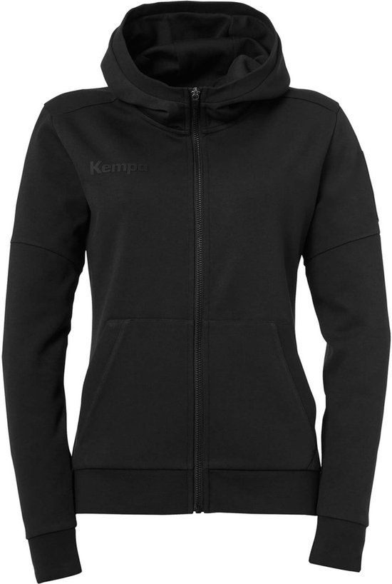 Kempa Status Hood Jacket Women Black Size M