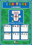 Écriture : l’alphabet: Pratiquer les lettres (dès 4 ans) (French version)