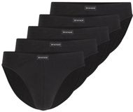 Tom Tailor slip (set van 5) - zwart - katoen