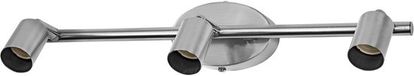 Osram LED Spot Cylinder plafondspot 3x GU10, Geborsteld Nikkel, Staal, draaibaar, IP20, Binnenruimte