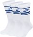 Nike Sportswear Chaussettes Everyday Essential Crew (3-pack) blanc - bleu