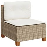 VidaXL Tuinbank Crème 635 mm x 635 mm x 620 mm 110 kg