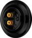 Porcelaine boîtier mural pour enceintes Hi-Fi vintage, 2 voies, modèle PR1, noir
