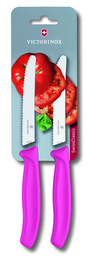 Victorinox Tomaten- Worst en Kaasmes - Roze