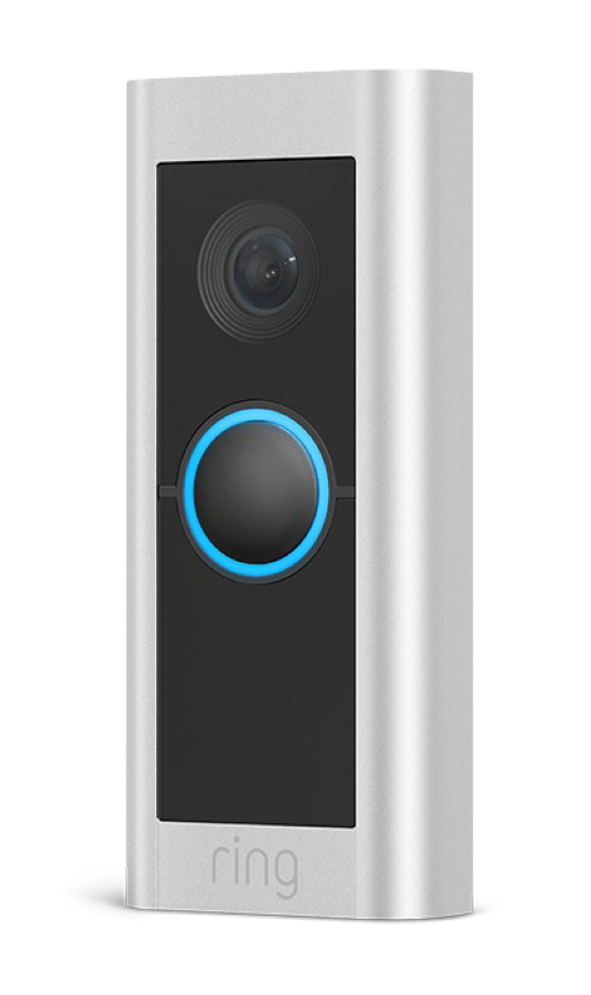 Ring Video Doorbell Pro 2 Hardwired - Nickel, Satin Steel