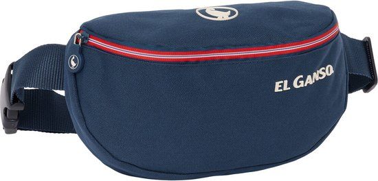 El Ganso Classic Marineblauw Heuptasje - 23 x 14 x 9 cm - Vrouwen - Canvas