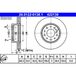 ATE Lot De 2 Disques De Frein 24.0122-0138.1 Volvo 1359906