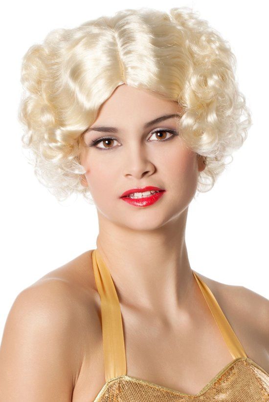 Feestbeest.nl Charleston pruik blond