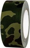 TOOLCRAFT 80B50L25CC Textieltape Camouflage (l x b) 25 m x 50 mm 1 stuk(s)