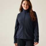 Regatta Fleece Hiking Dames Zacht Materiaal Rits Blauw Maat 42