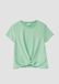 s.Oliver T-shirt vert pomme Enfants Manches courtes Col rond Polyester