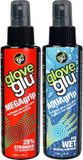 Glove Glu (2X120ml) Mega 'N' Aqua - Zwart | Maat: ONE SIZE
