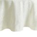 Elrene Home Fashions Poinsettia Elegance Jacquard Vakantie Tafelkleed, 152,4 cm x 213,4 cm Ovaal, Ivoor
