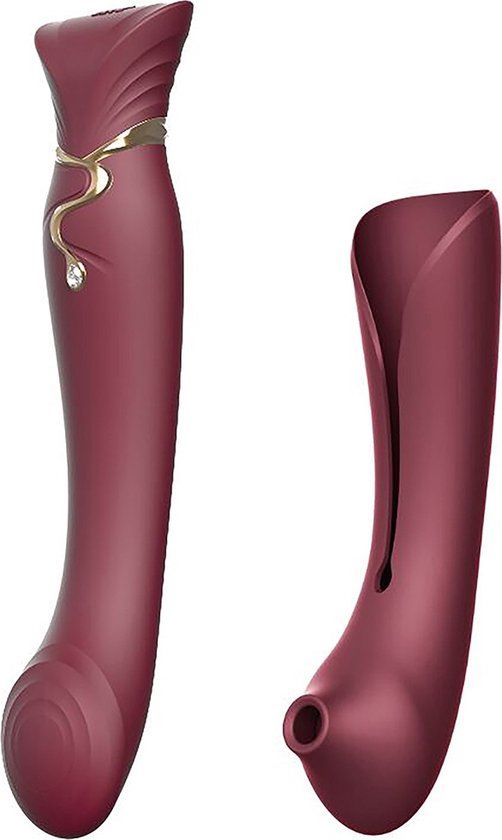Zalo Queen G-Spot Vibrator and Air Pulse Stimulator