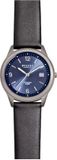 Regent F-682 Montre homme - Quartz - Analogique - Bleu - Cuir