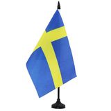 AZ FLAG Tafelvlag Zweden 21x14 cm