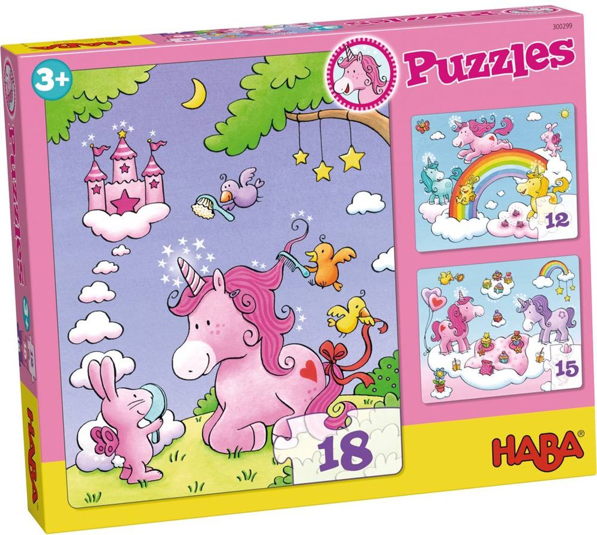 Haba Puzzesl Eenhoorn Flonkerglans 300299