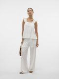 Vero Moda Broek met wijde pijpen VMTHAS Mid waist Broek