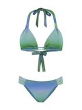 Shiwi Bibi Bikini Set Ombre Glitter Green