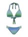 Shiwi Bibi Bikini Set Ombre Glitter Green