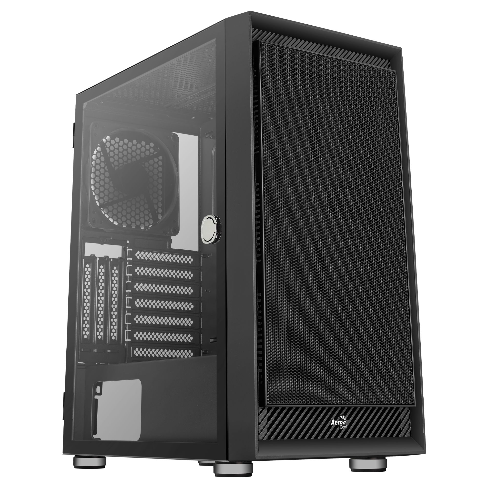 Aerocool Graphite V1 - PC Behuizing - Zwart
