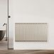 Radiateur mural 891W, acier, 100x63 cm, couleur sable